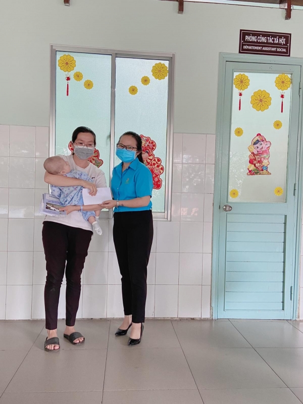 Hành trình kết nối những trái tim và sẻ chia cảm xúc với các em tại Mái ấm Hoa Hồng tại L52 Tô Ký, Quận 12