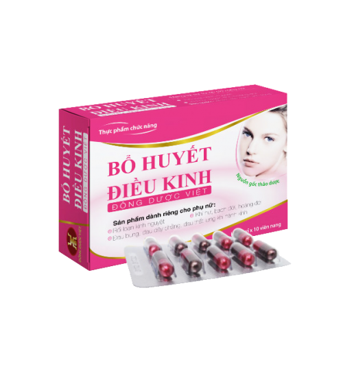 BỔ HUYẾT ĐIỀU KINH ĐÔNG DƯỢC VIỆT